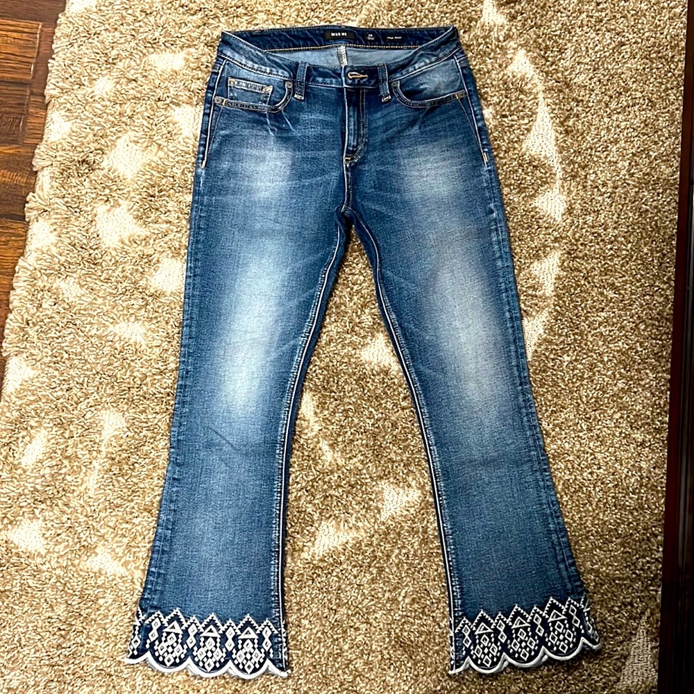 Miss Me Crop Boot Size 26